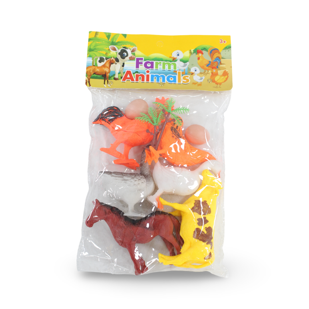 Farm Animals Figures Toy Set