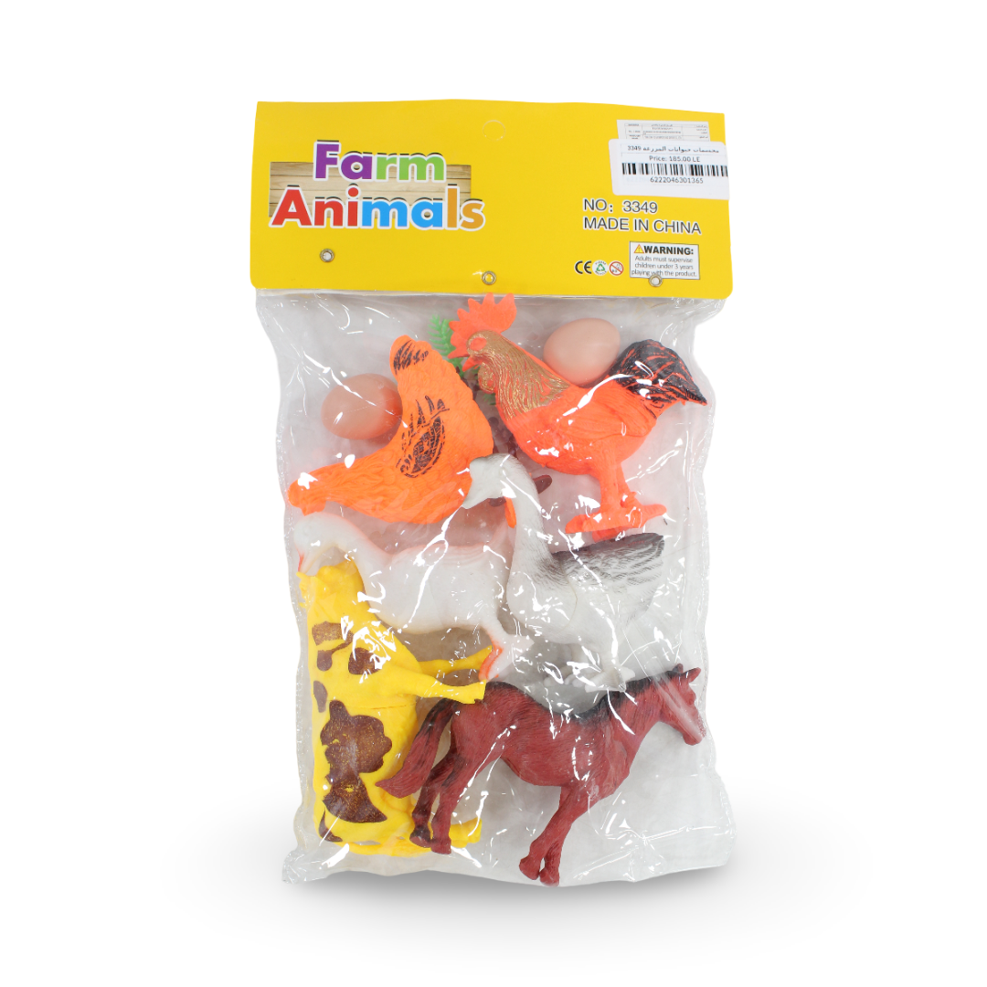 Farm Animals Figures Toy Set