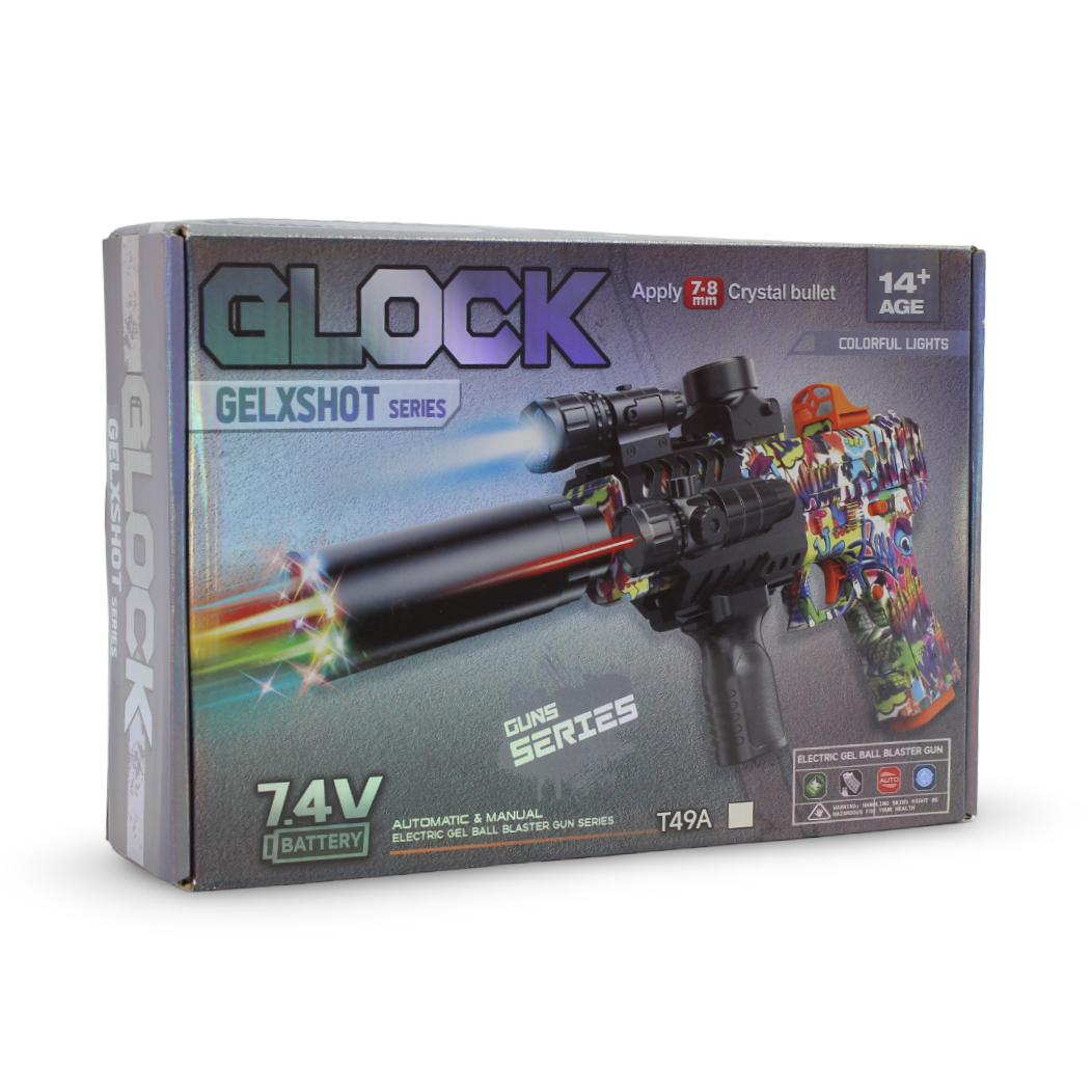 Glock-style T49A Electric Gel Ball Blaster Toy