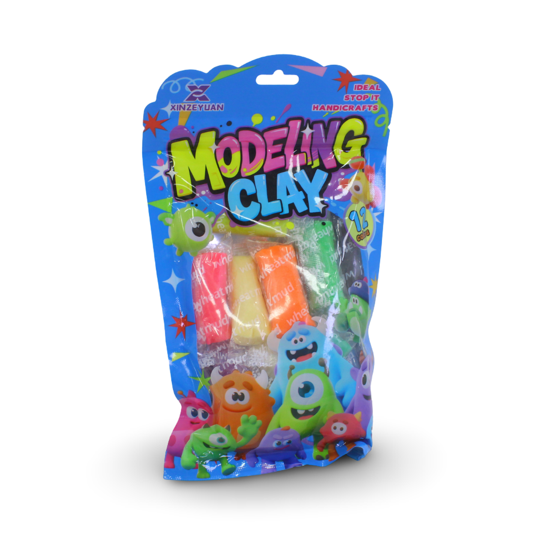 Ideal Stop It Handicrafts Modeling Clay – 12 Color