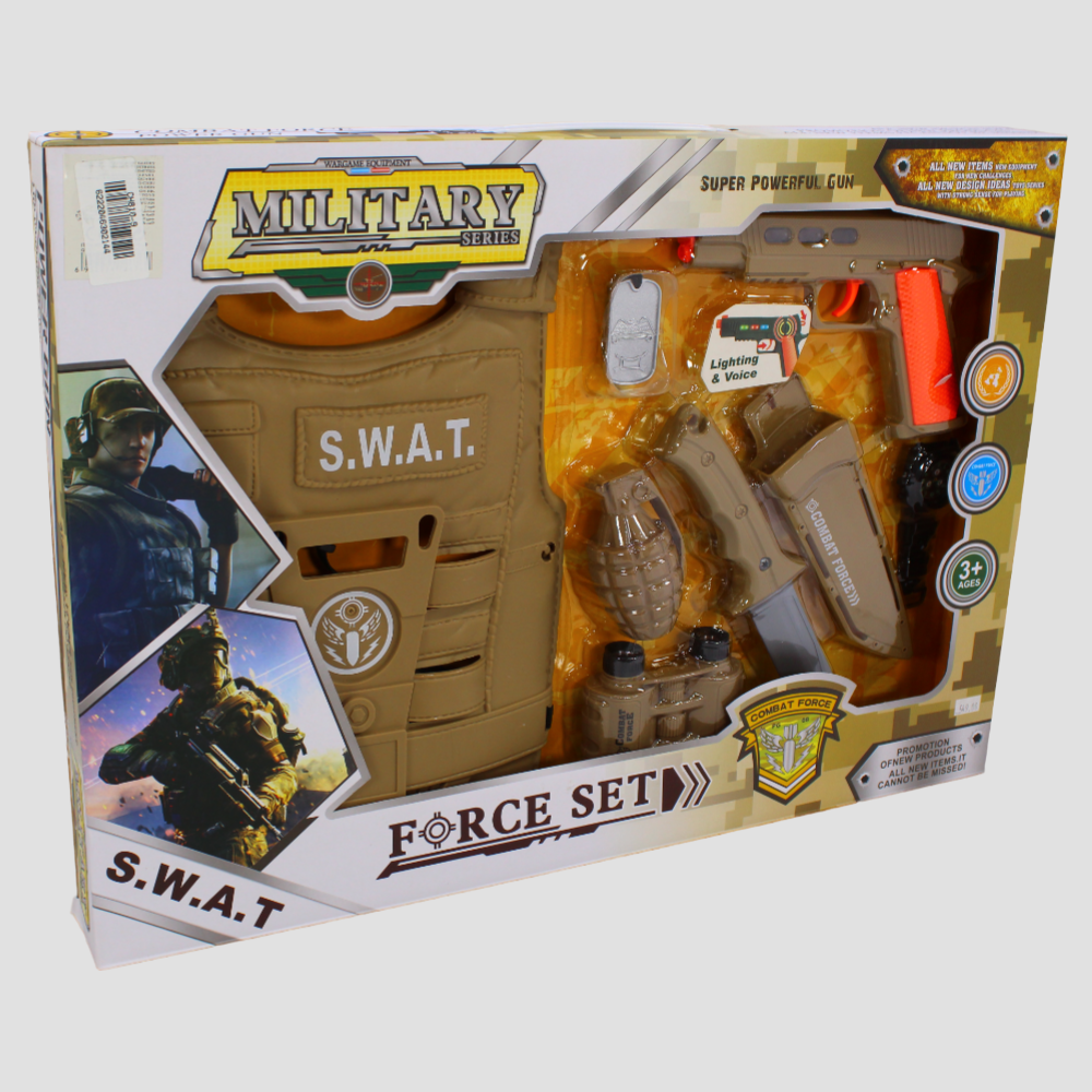 Super Powerful Military Force Toy Gun Set – Ultimate Action Play for Kids