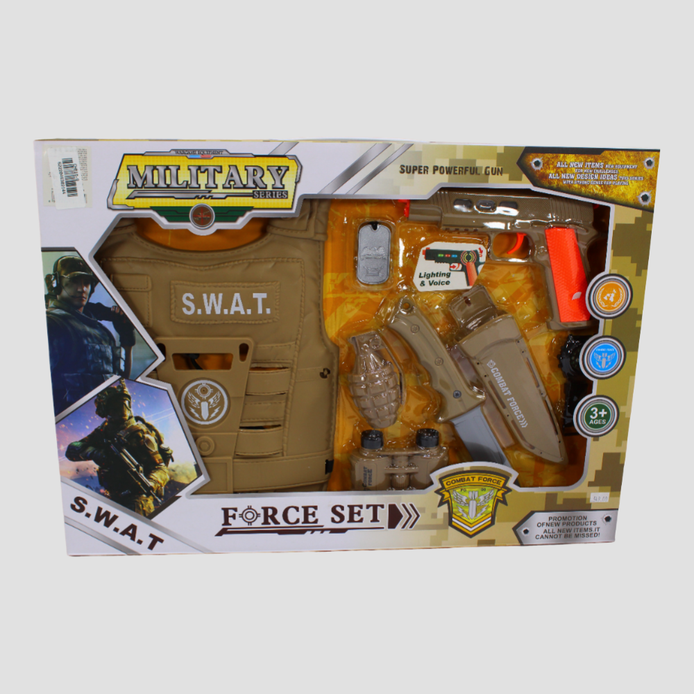 Super Powerful Military Force Toy Gun Set – Ultimate Action Play for Kids
