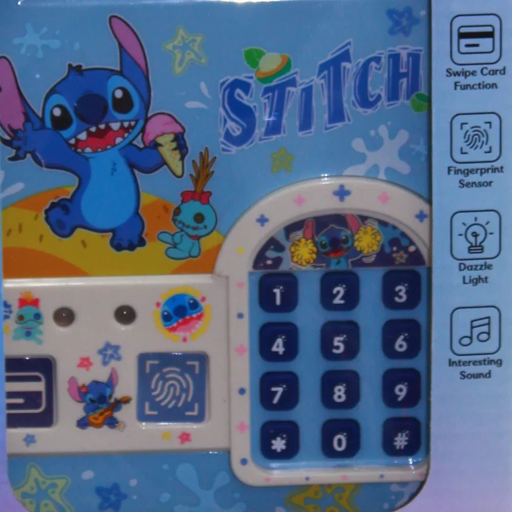 Stitch-Themed Electronic Fingerprint Safe
