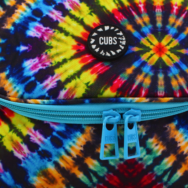Cubs Tie Dye Colorful Black Cross Body Lunch Bag