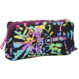 CUBS BLACK CANVAS NEON COLORS PENCIL CASE - Ourkids - Cubs