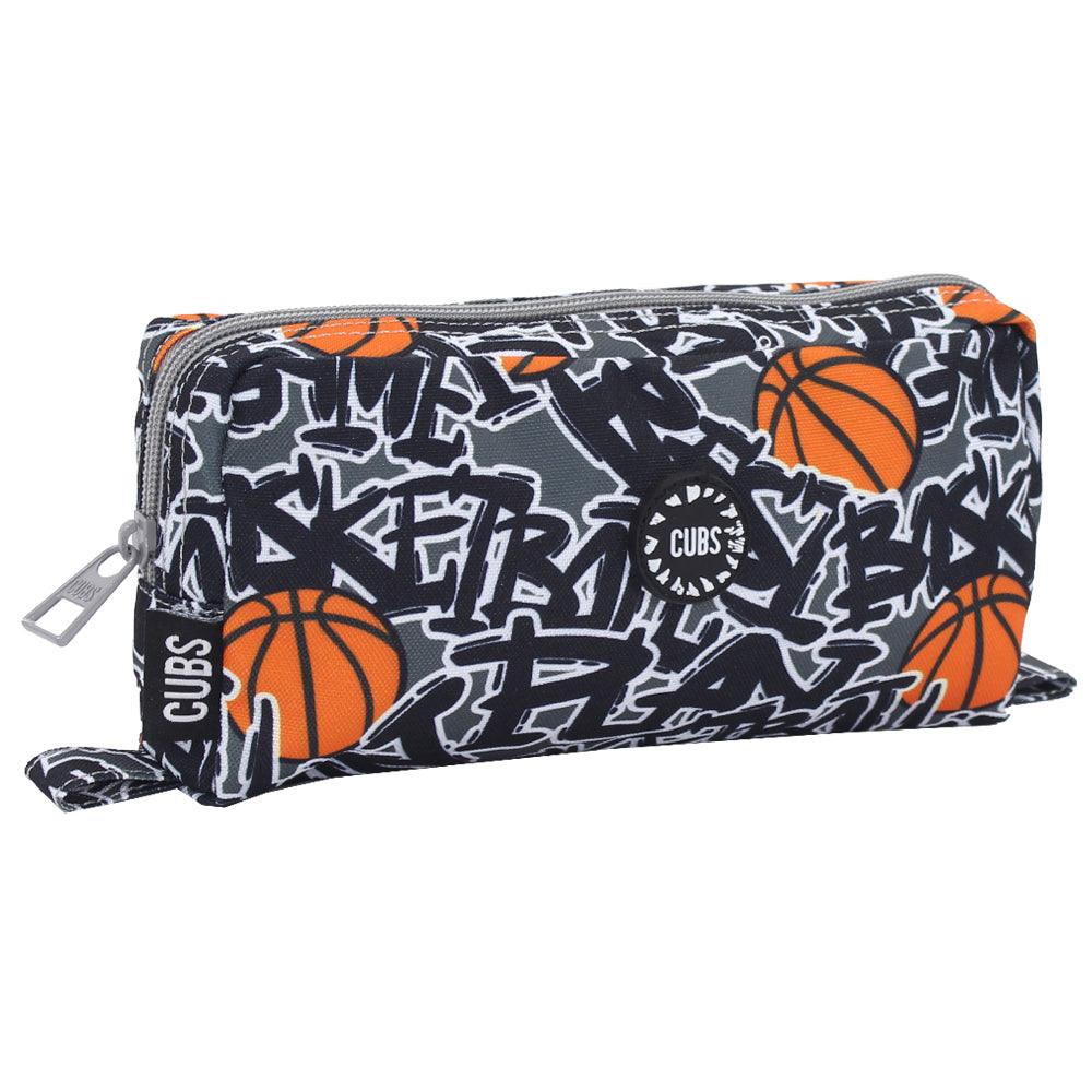 Cubs Basketball Wins Pencil Pouch - Ourkids - Cubs