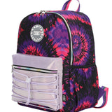 Cubs Black And Purple Tie Dye High School Backpack