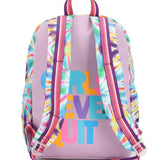 Cubs Pink And Purple Tie Dye High School Backpack