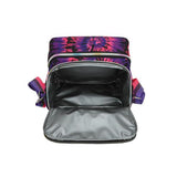 Cubs Black and Purple Tie Dye High School Lunch Bag