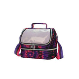 Cubs Black and Purple Tie Dye High School Lunch Bag