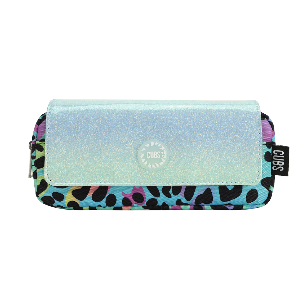 Cubs Leopard High School Pencil Case