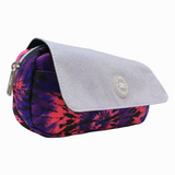 Cubs Black and Purple Tie Dye High School Pencil Case