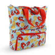 Cubs Dancing Shrimps Tote Bag