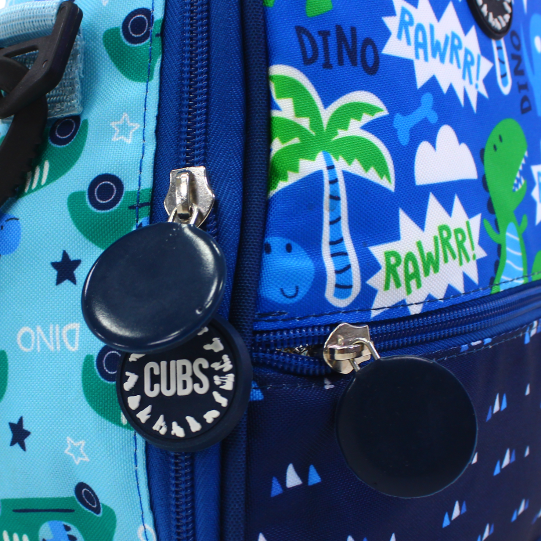 Cubs Blue Dino Lunch Bag