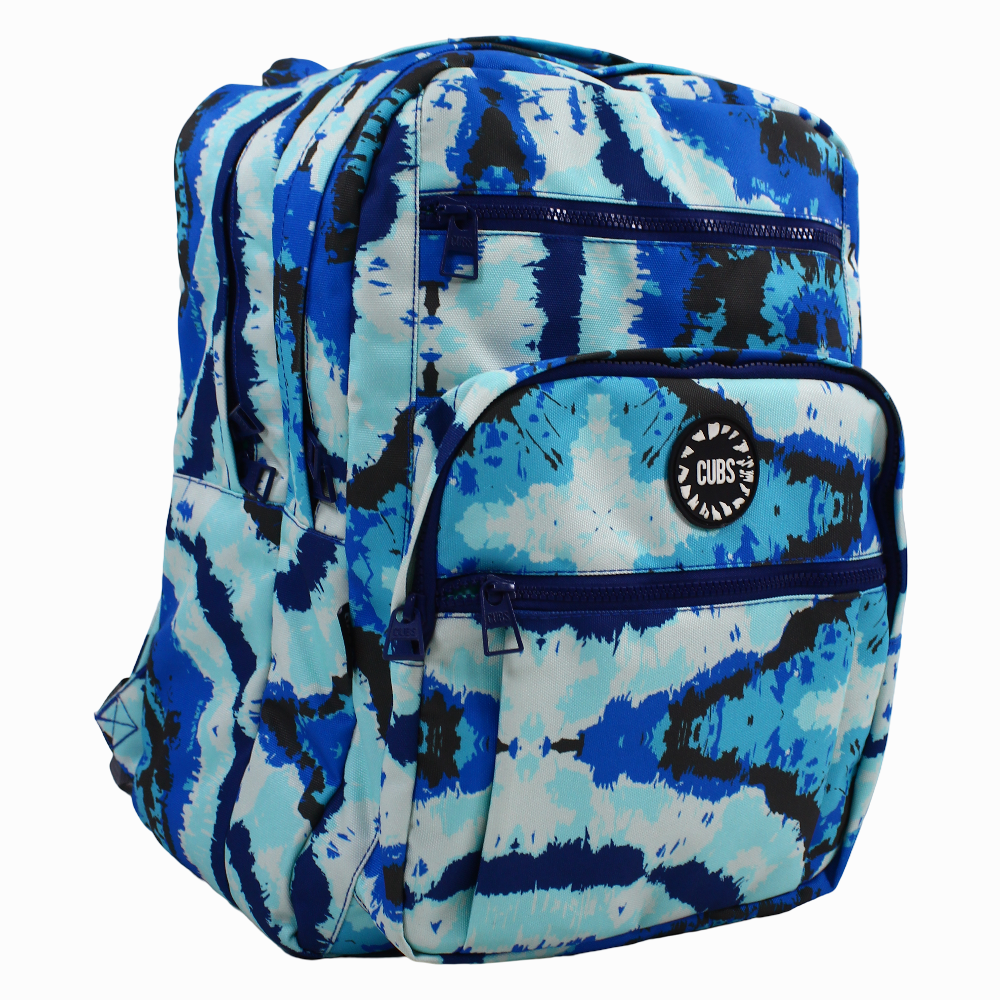 Cubs Turquoise Tie Dye Backpack 16 Inches – Senior Student