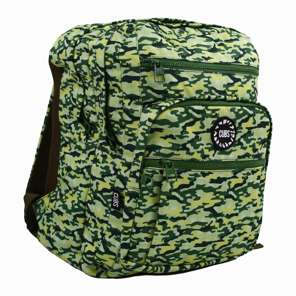 Cubs Camouflage Vibes Backpack - Preschool & Junior 16 Inches