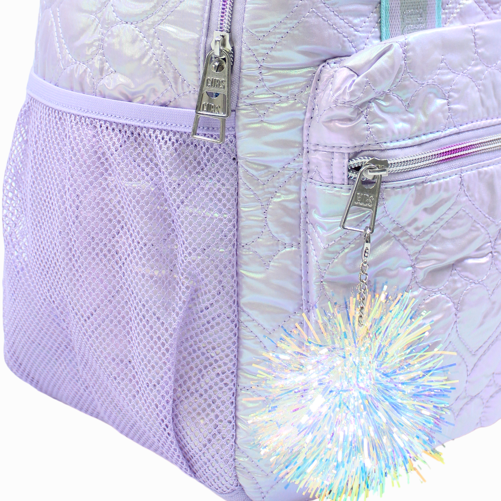 Cubs Purple High School Backpack