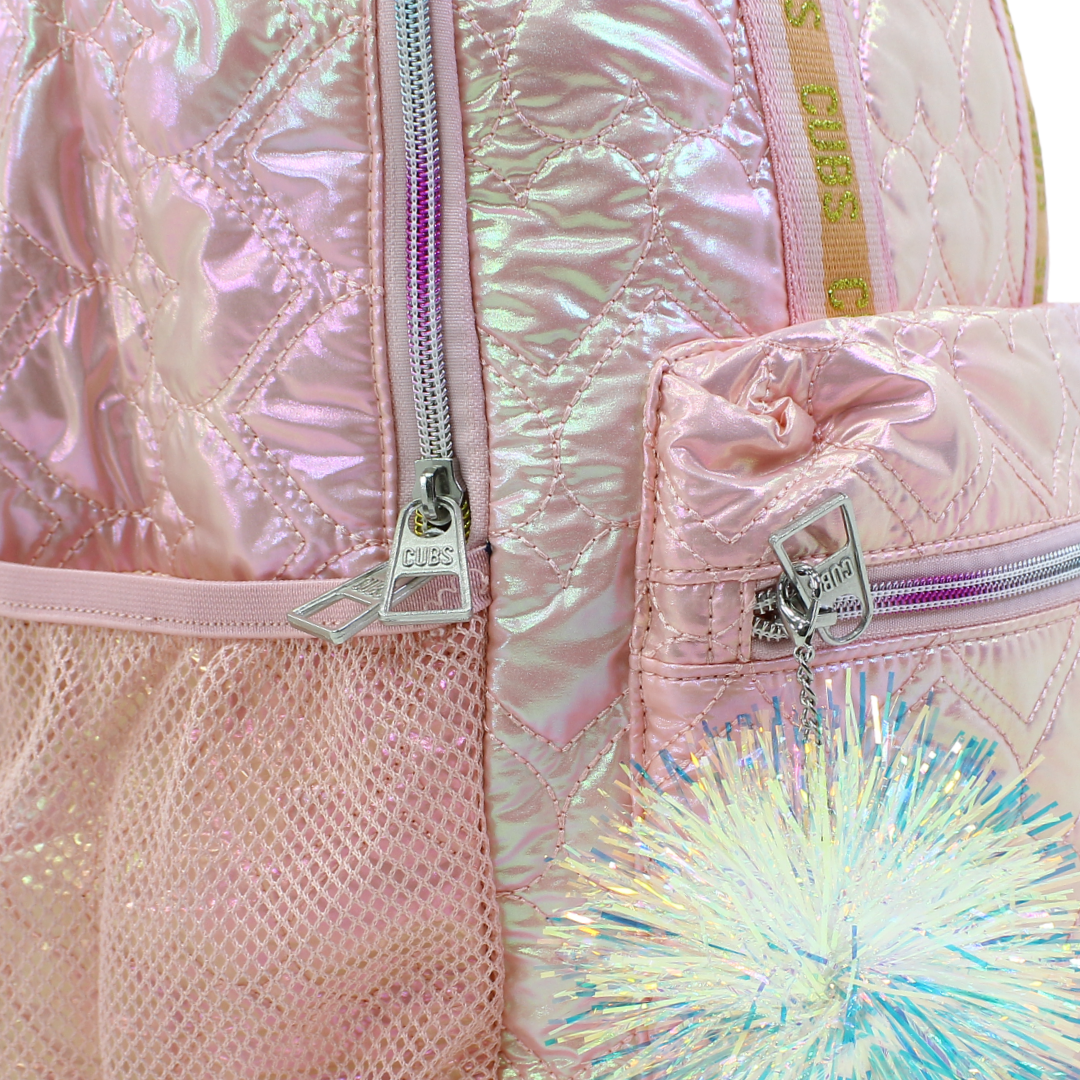 Cubs Pink Backpack High School