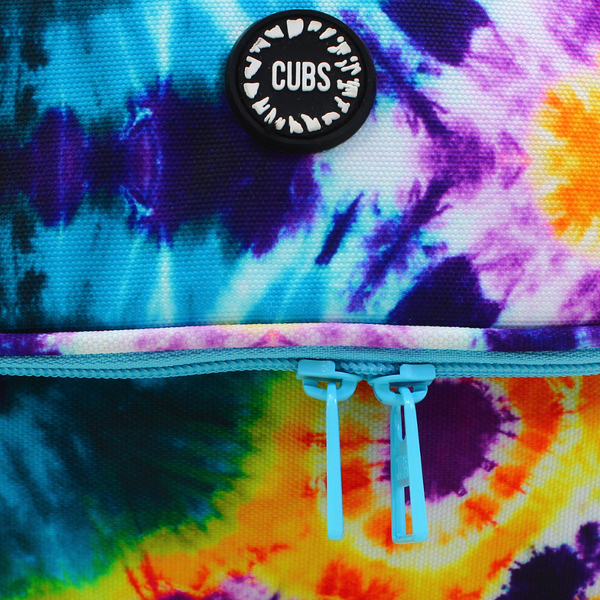 Cubs Purple Sun Rays Tie Dye Lunch Bag 6L