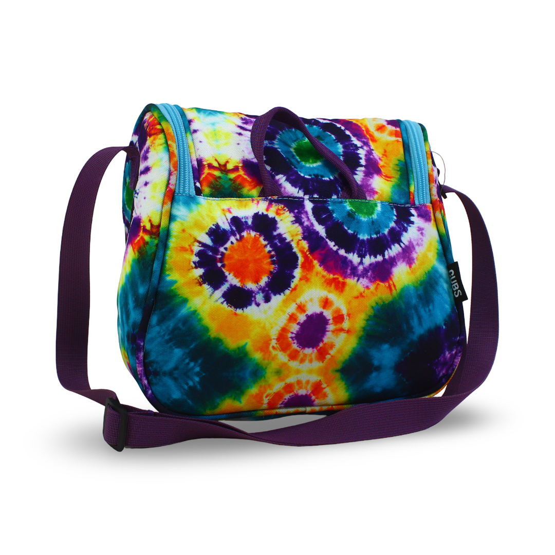 Cubs Purple Sun Rays Tie Dye Lunch Bag 6L