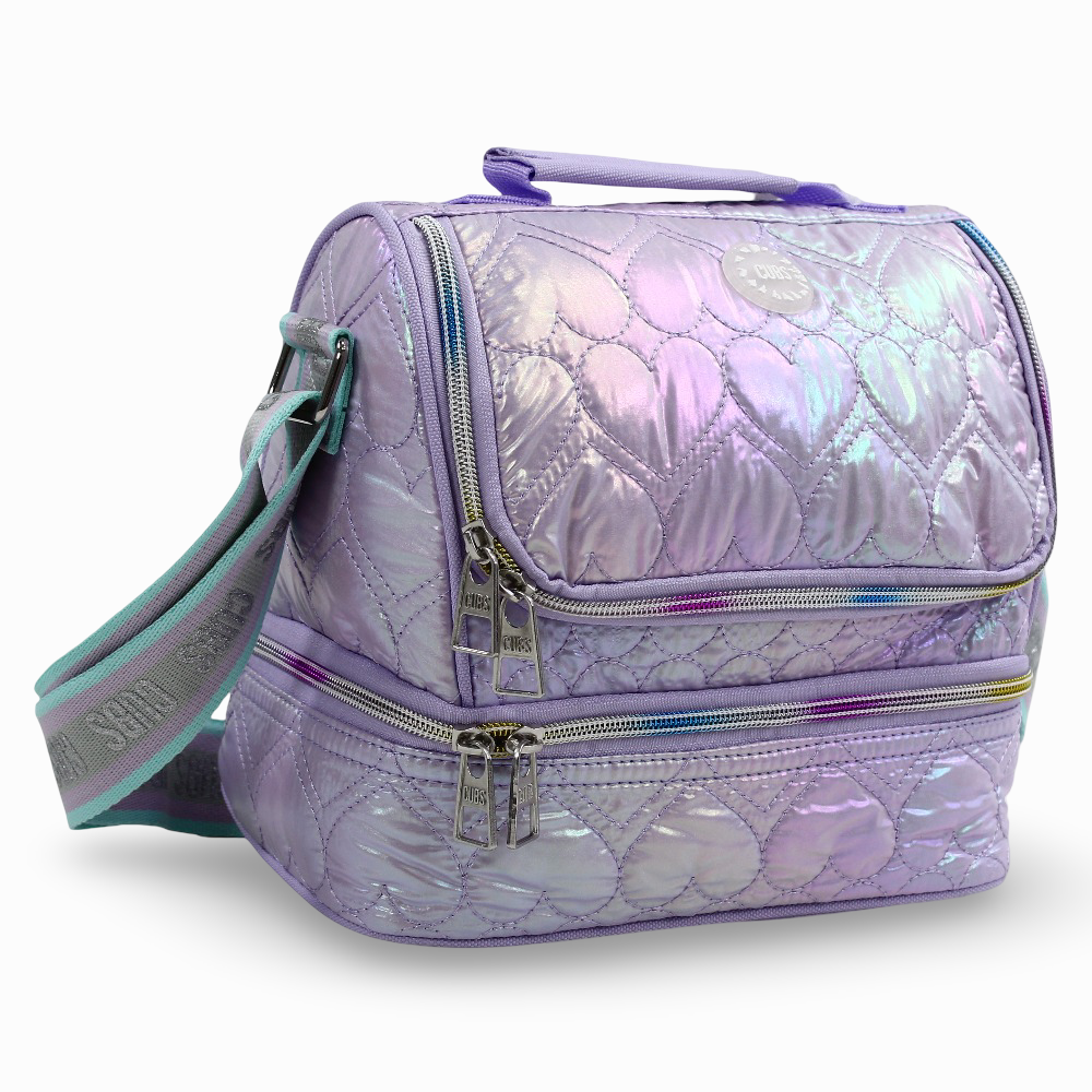 Cubs Purple High School Lunch Bag