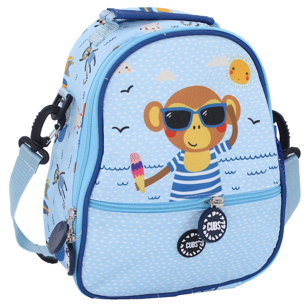 CUBS VACATION MONKEY PRE-SCHOOL LUNCH BAG - Ourkids - Cubs