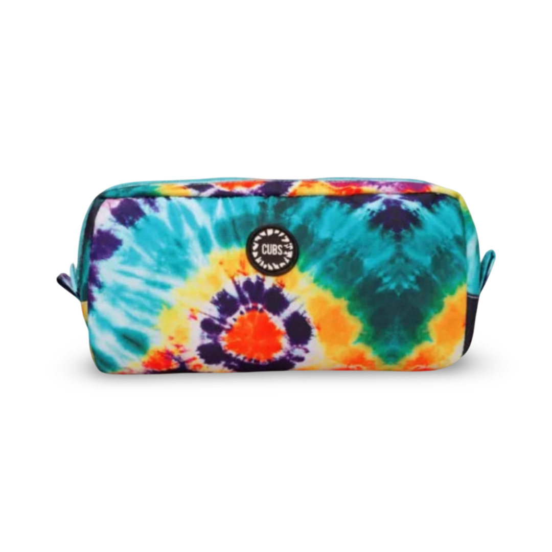 Cubs Purple Sun Rays Tie Dye Pencil Case