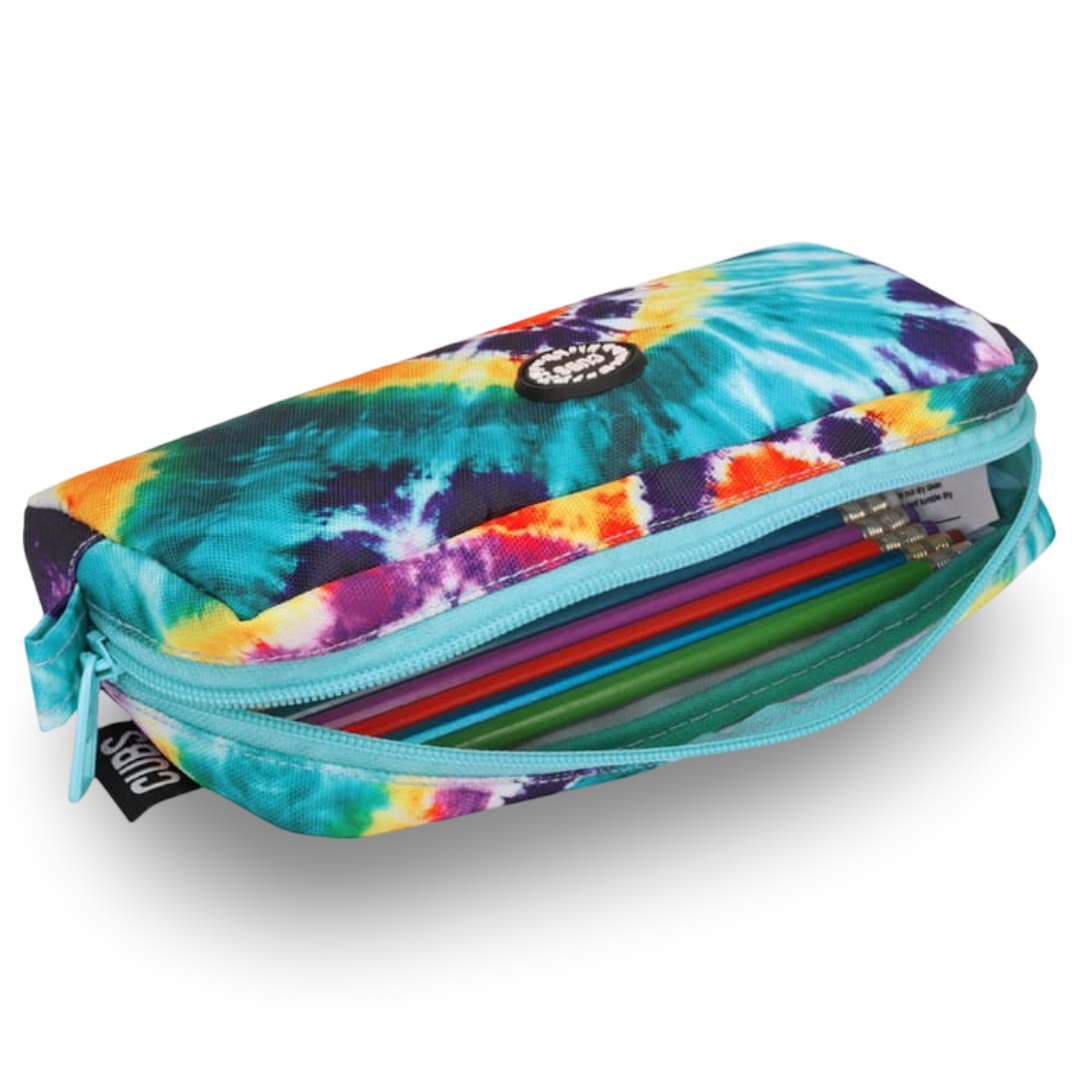 Cubs Purple Sun Rays Tie Dye Pencil Case