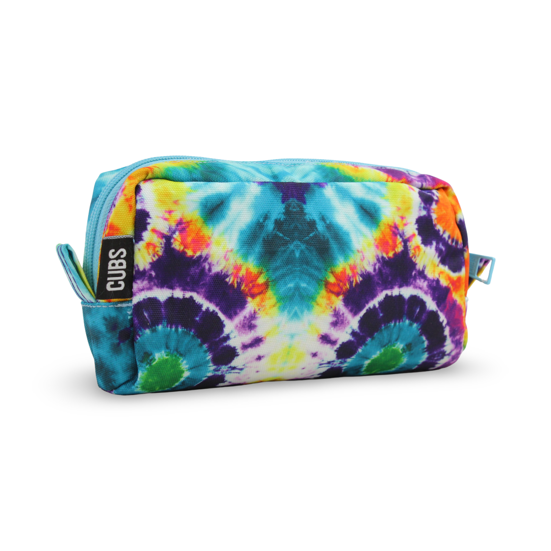 Cubs Purple Sun Rays Tie Dye Pencil Case