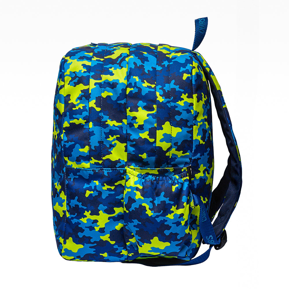 Cubs Camouflage Blue Backpack –18 Inches