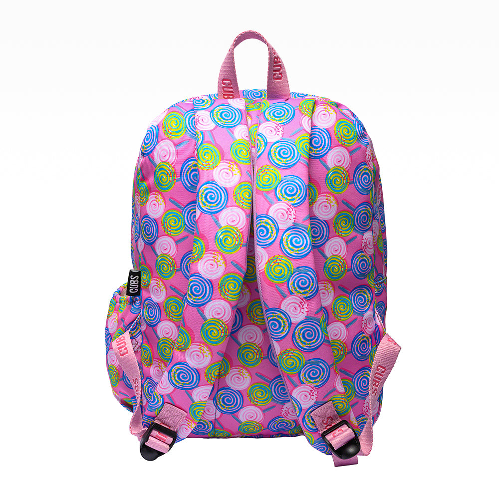 Cubs Pink Lollipop Backpack – Big & Basic 18 Inches