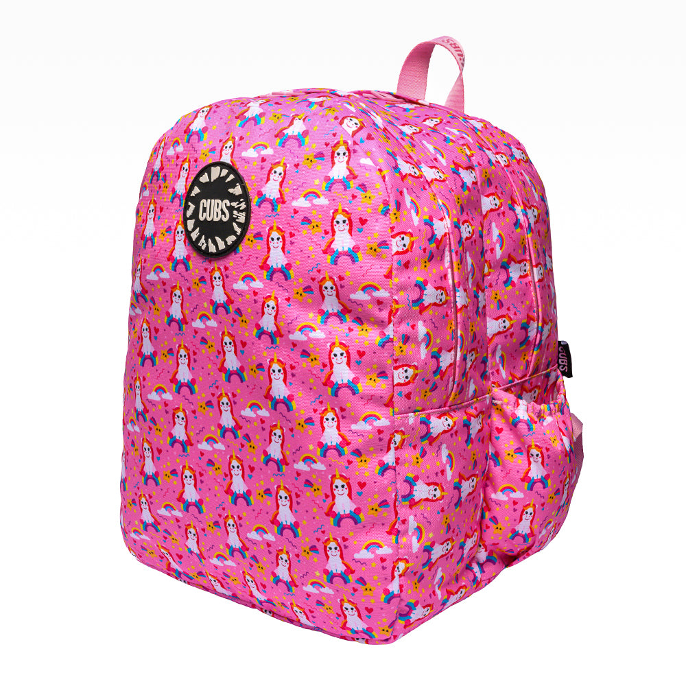 Cubs Unicorn Over the Rainbow Backpack – 18 Inches