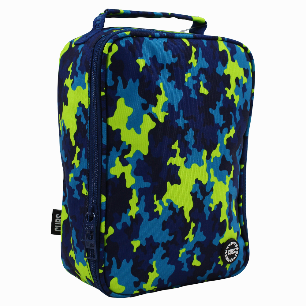 Cubs Camouflage Blue Big & Basic Lunch Bag