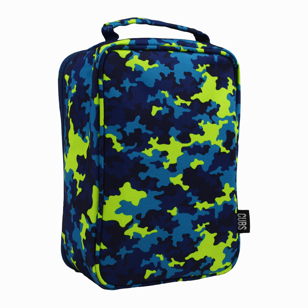 Cubs Camouflage Blue Big & Basic Lunch Bag