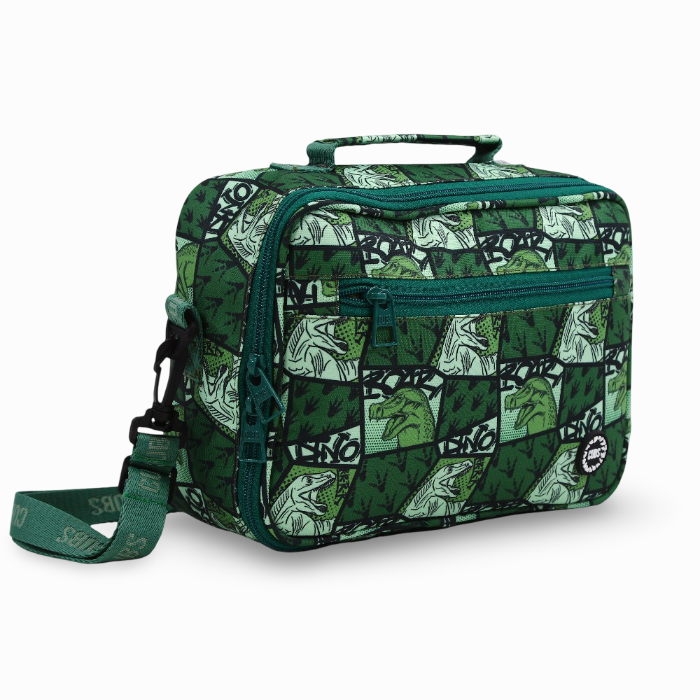 Cubs Dino Print Lunch Bag