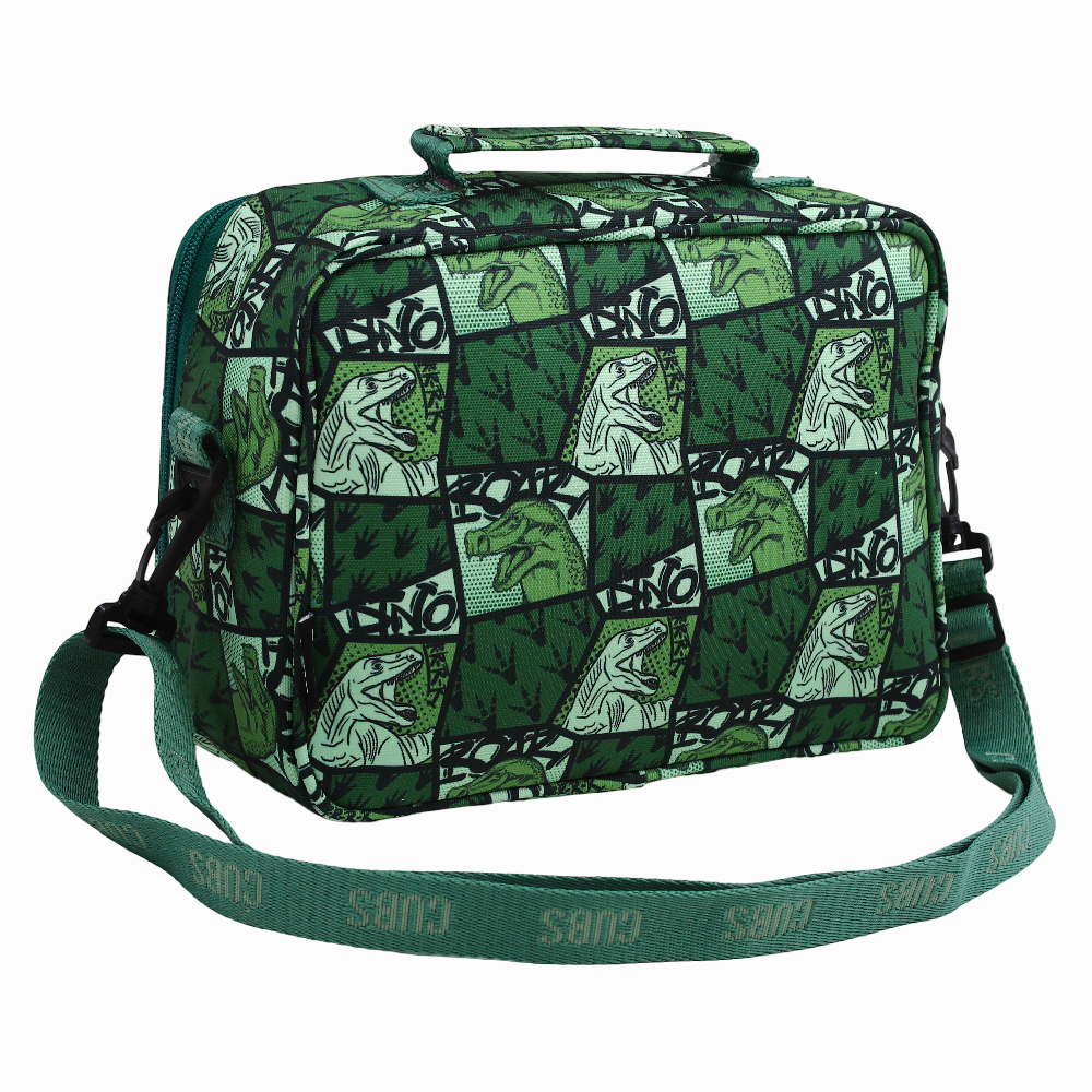 Cubs Dino Print Lunch Bag