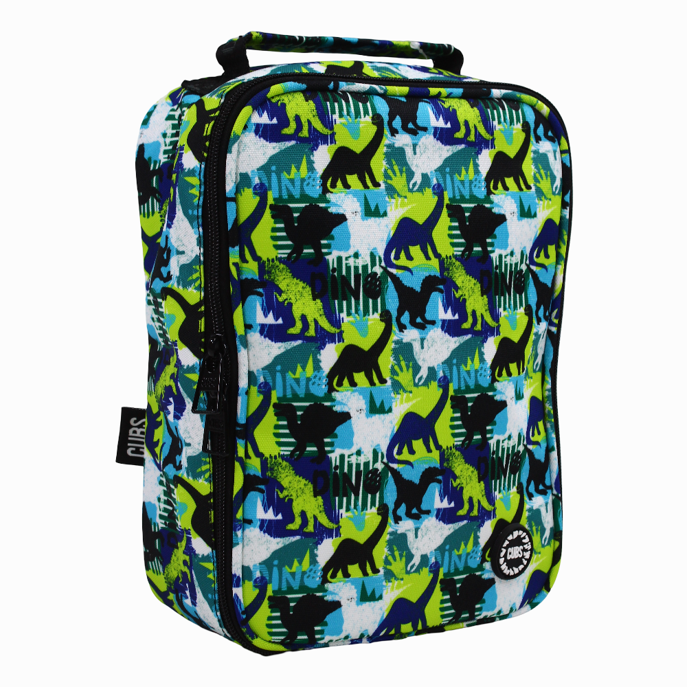 Cubs Jurassic Park Mint Green  Big & Basic Lunch Bag