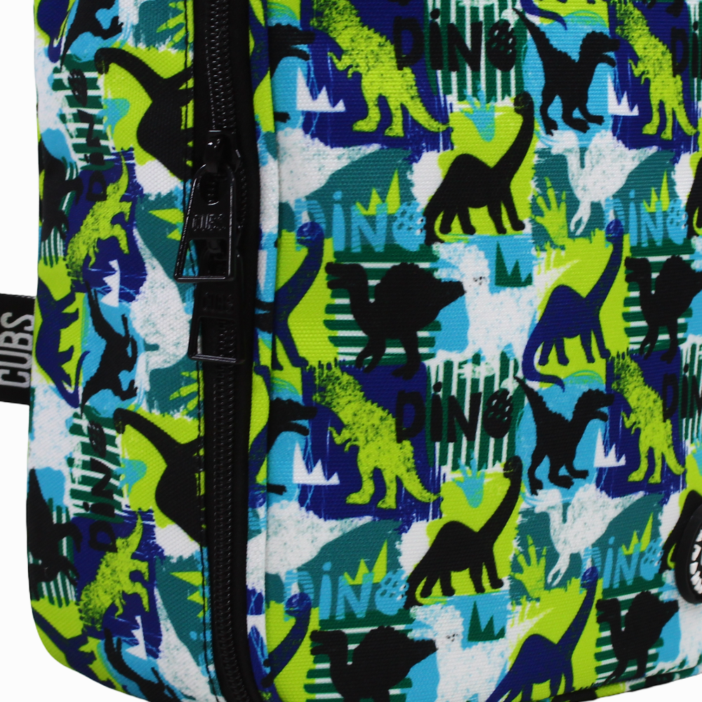 Cubs Jurassic Park Mint Green  Big & Basic Lunch Bag
