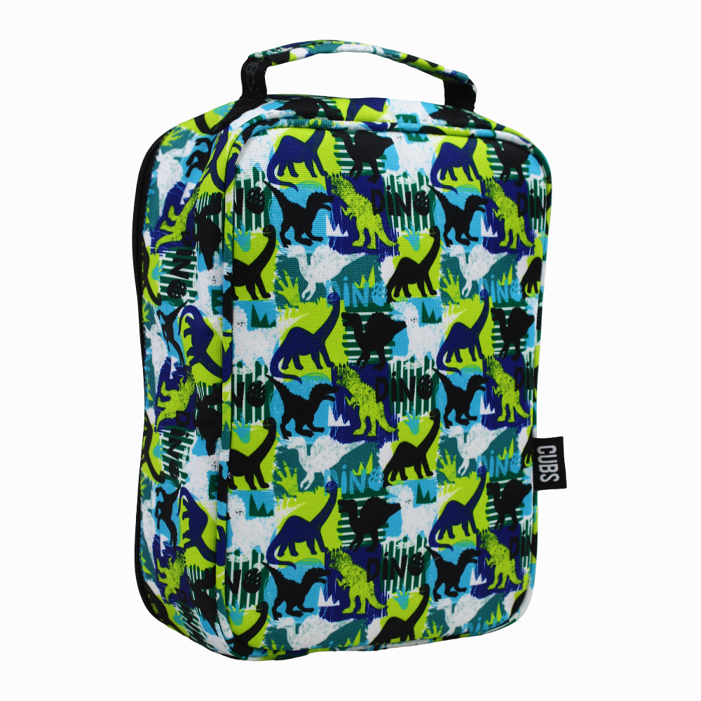 Cubs Jurassic Park Mint Green  Big & Basic Lunch Bag
