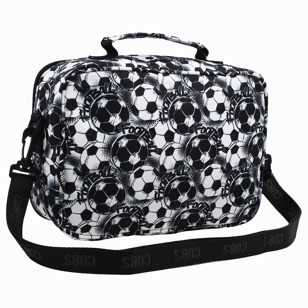 Cubs Football Sequin Lunch Bag