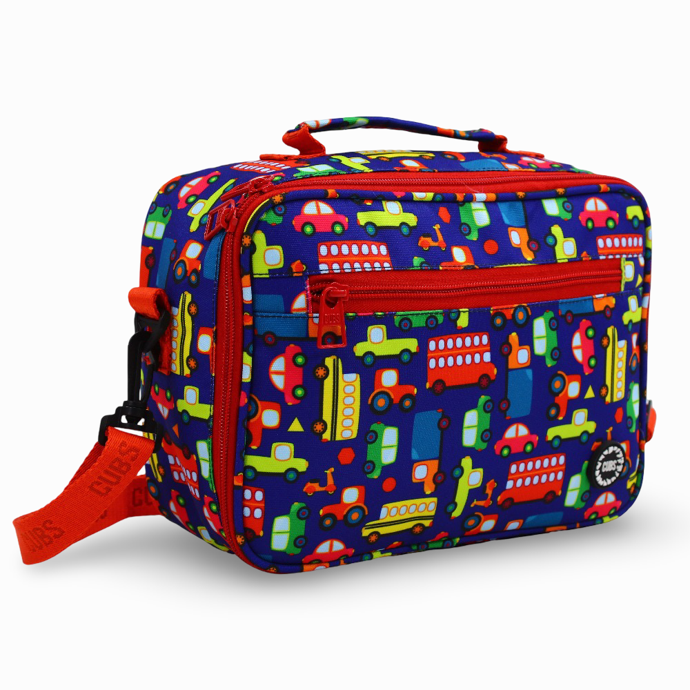 Cubs School Bus Lunch Bag