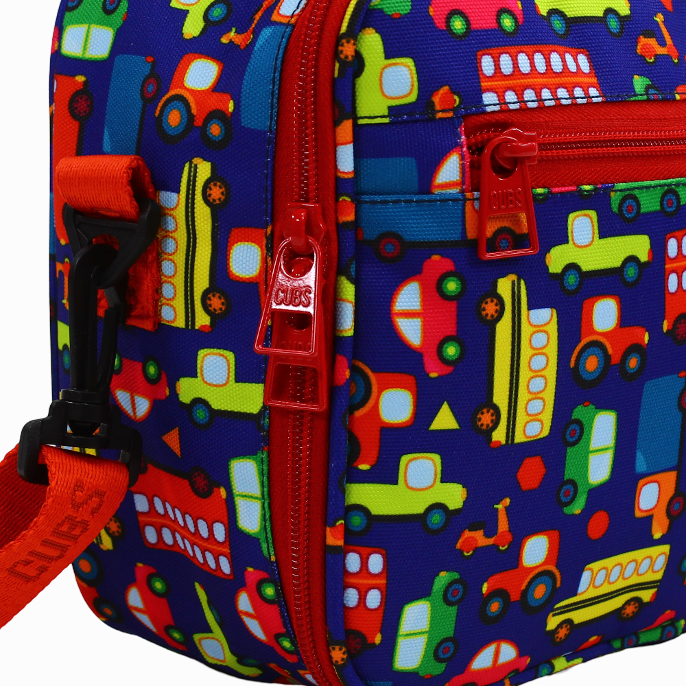 Cubs School Bus Lunch Bag