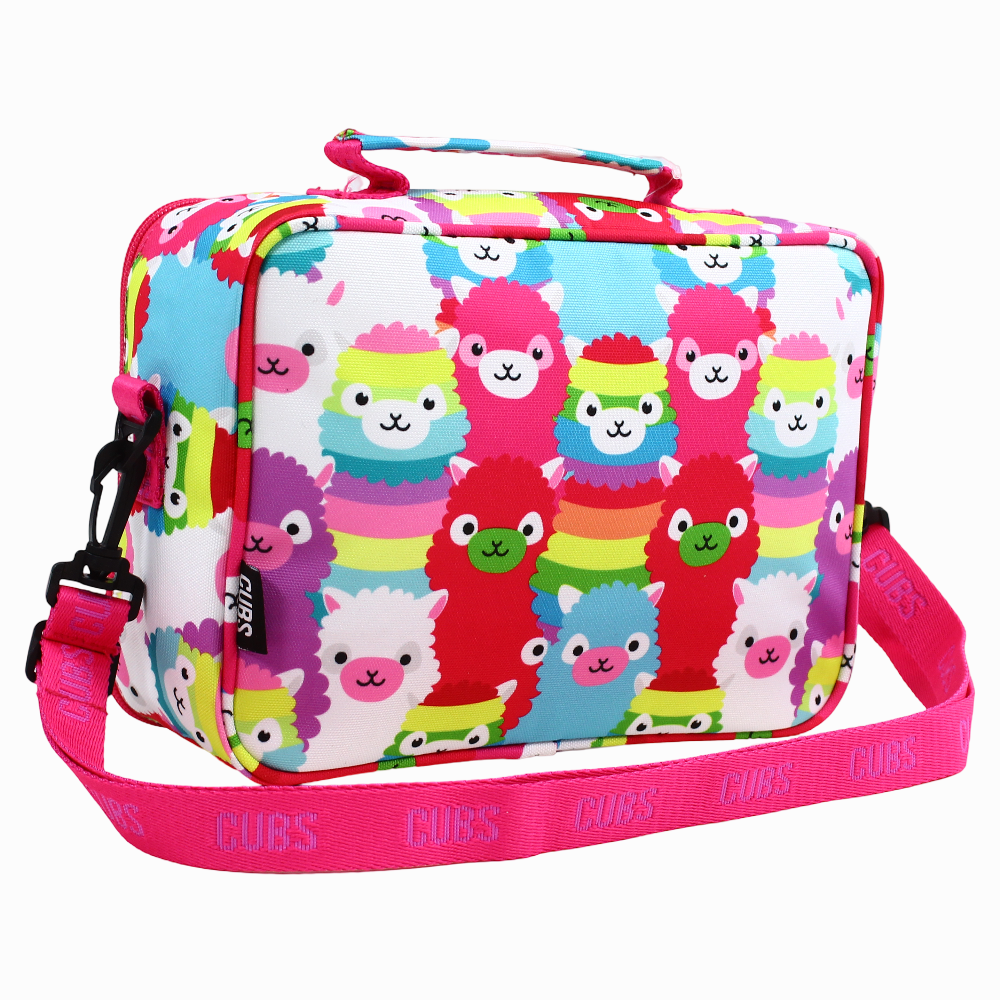 Cubs Llama School Lunch Bag