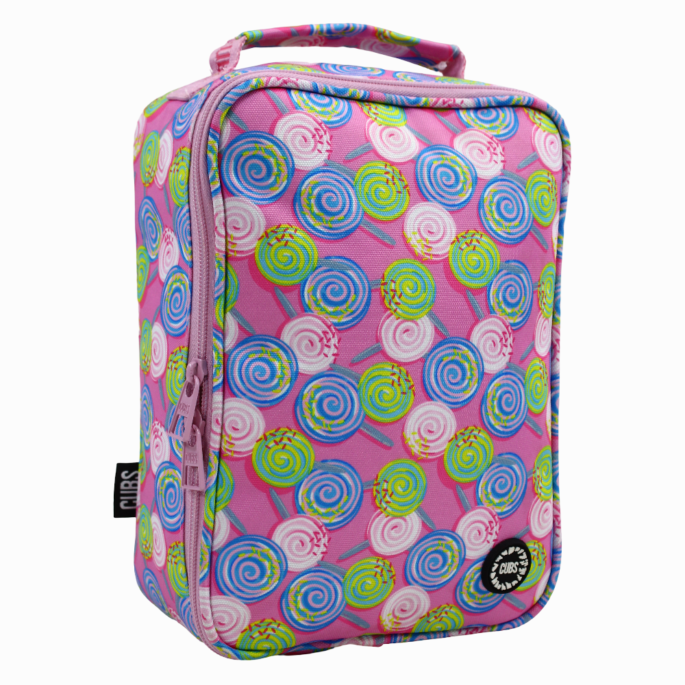 Cubs Pink Lollipop Big & Basic Lunch Bag