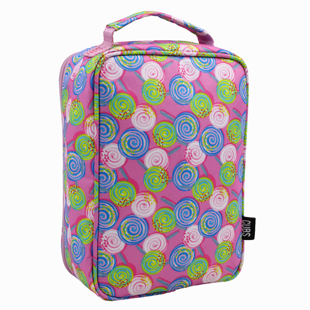 Cubs Pink Lollipop Big & Basic Lunch Bag
