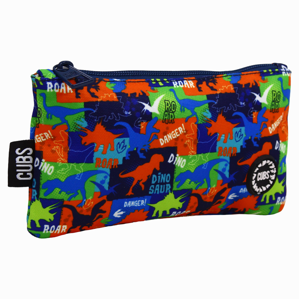 Cubs Large Dangerous Dino Big & Basic Pencil Case