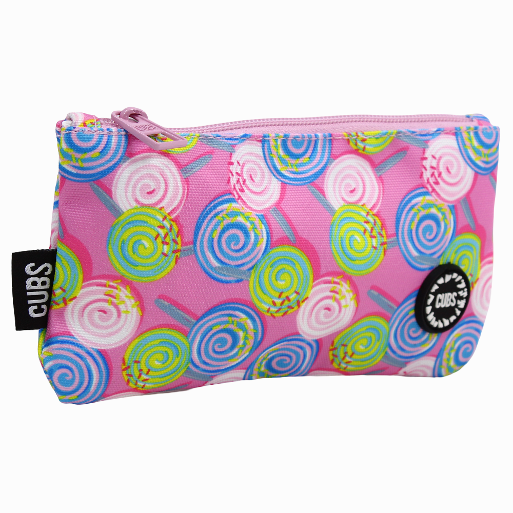 Cubs Pink Lollipop Big & Basic Pencil Case