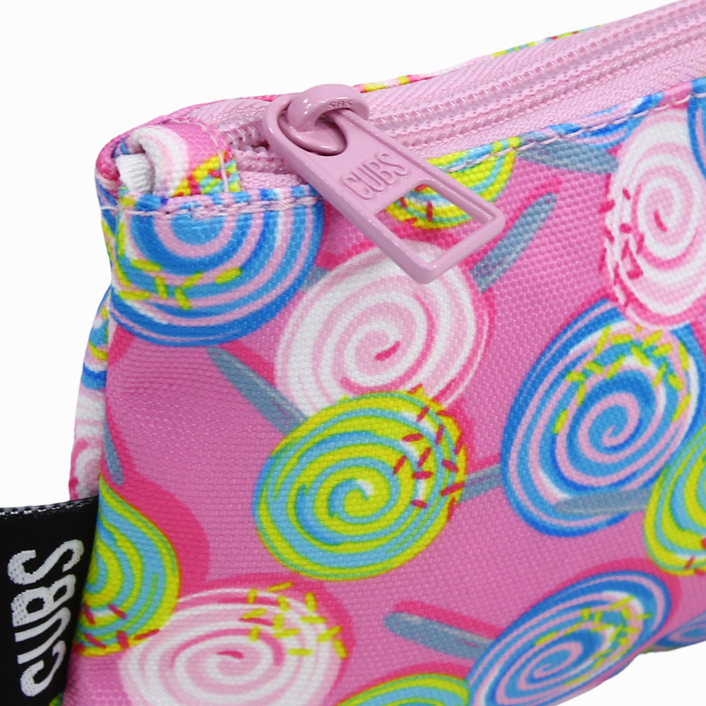 Cubs Pink Lollipop Big & Basic Pencil Case
