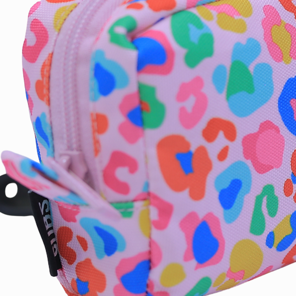 Cubs Pink Leopard Print Pencil Case
