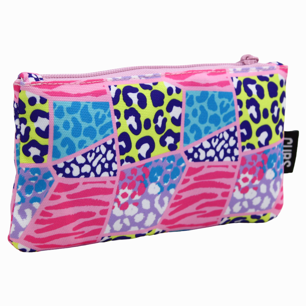 Cubs Large Leopard Patches Big & Basic Pencil Case